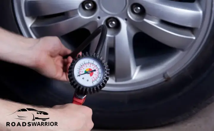 READ AND SET THE TIRE PRESSURE ON A TOYOTA RAV4