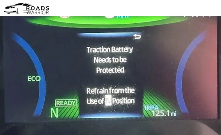 TRACTION BATTERY NEEDS TO BE PROTECTED